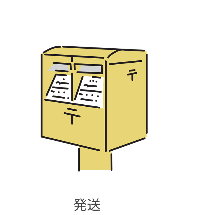 発送